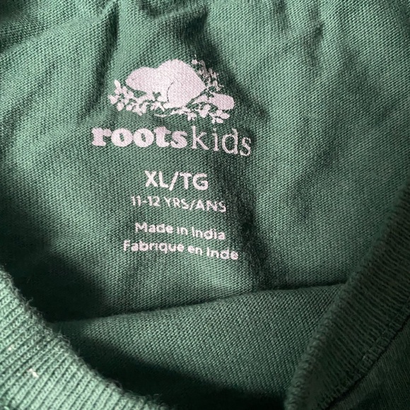 Soft green Roots T-shirt - Picture 2 of 2